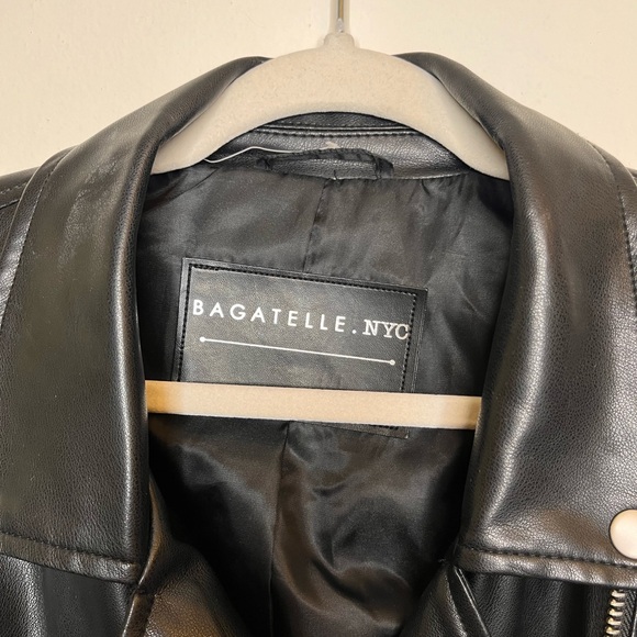 Bagatelle leather jacket - Picture 5 of 5
